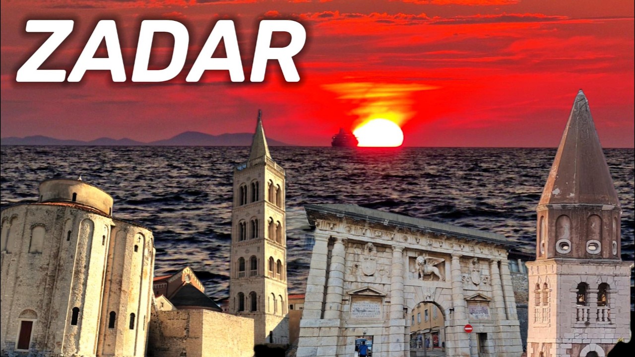 One Day in Zadar: Explore Croatia's Historic Jewel 🇭🇷 | Video Travel Guide Place to go for vacation