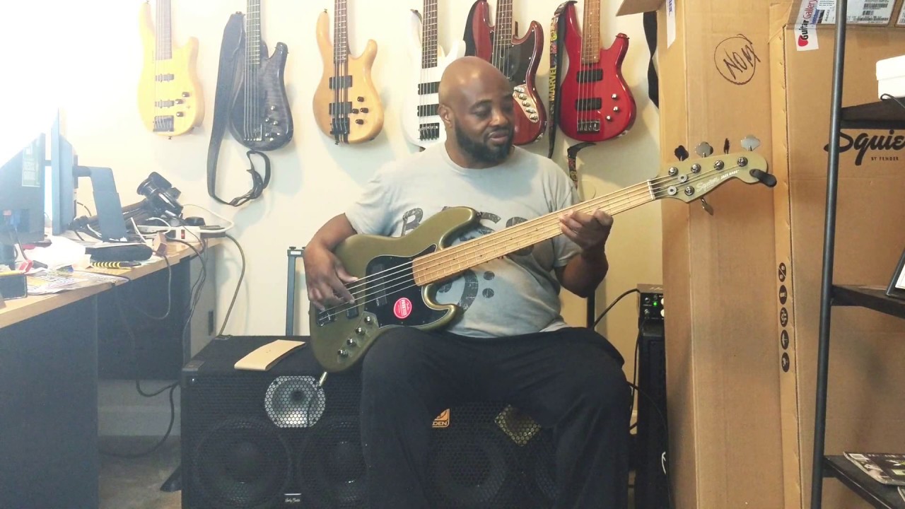 Sound Samples for the Squier Contemporary Active Jazz V HH Olive - Gruvlow