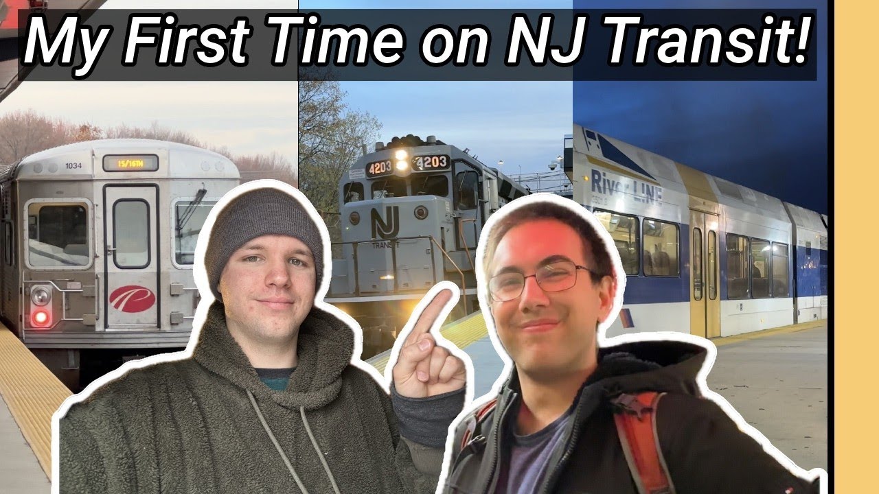 Riding EVERY Train in South Jersey with @ClassyWhale!