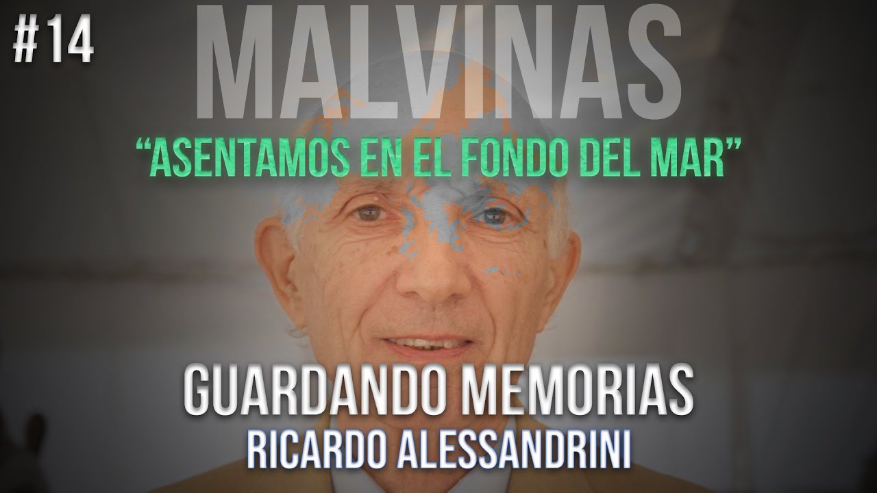CAMUFLADOS por 19 hs en el fondo del MAR | GUARDANDO MEMORIAS #14 - Ricardo Alessandrini | MALVINAS