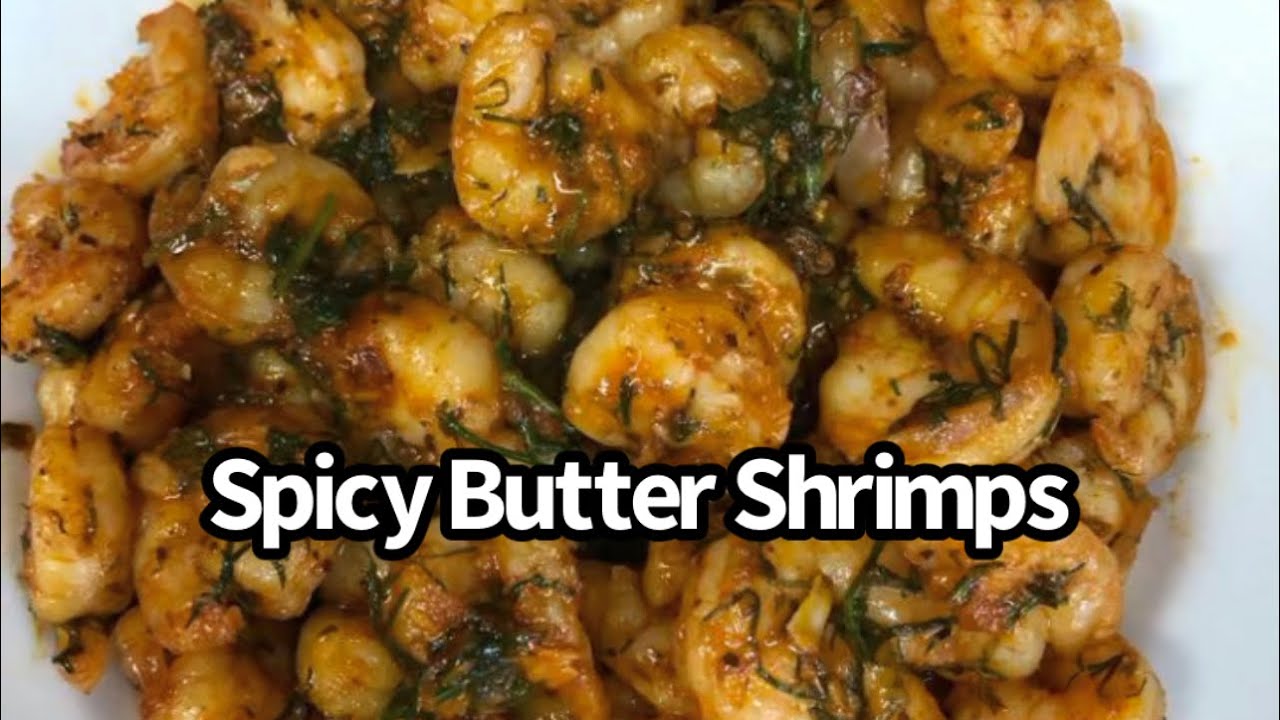 Spicy Garlic Butter Shrimp | Keto Garlic Butter Shrimp | Garlic Butter Prawns | Keto Recipes