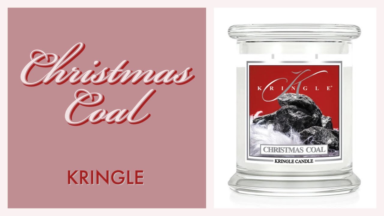 Christmas Coal 🌹 from Kringle candle review