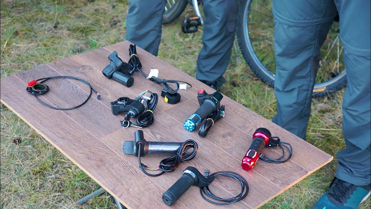 Масур, Палцова газ или Педал Асист за нашия електрически велосипед //OFER