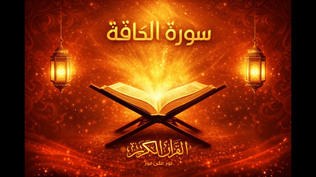 أجمل تلاوة من سورة الحاقة  للقارئ الشيخ - عبد الرحمن  العوسي 