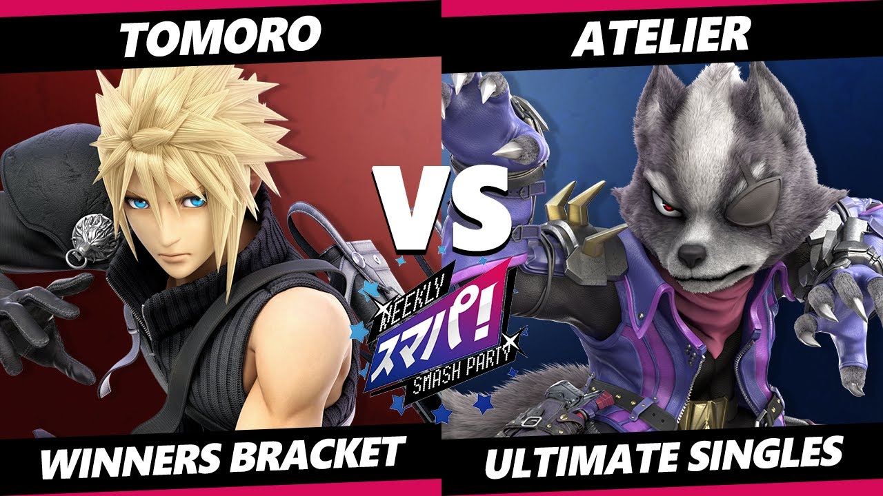 Sumapa 109 - Tomoro (Cloud) Vs. Atelier (Wolf) Smash Ultimate - SSBU