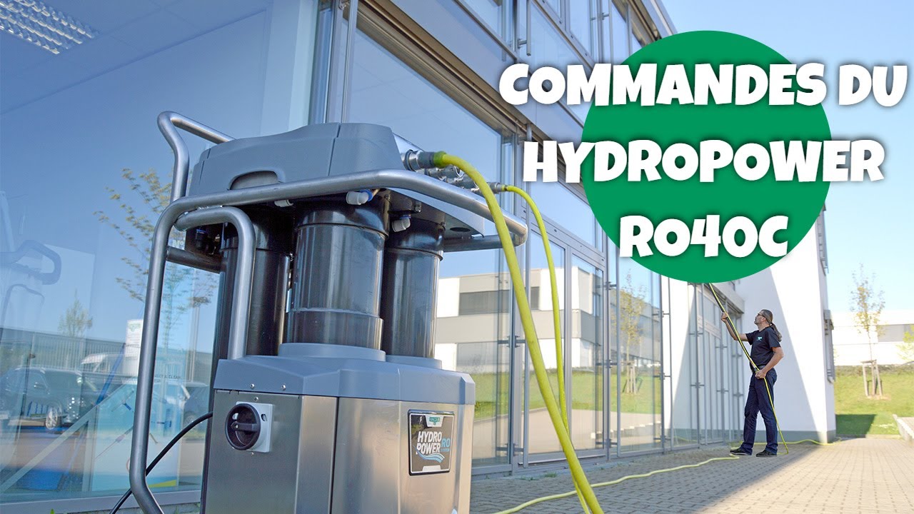 Commandes du filtre à eau pure HydroPower RO40C