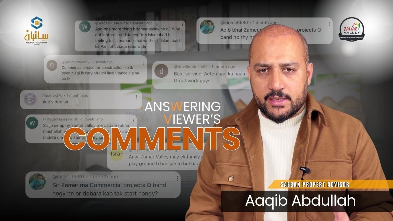 Answers to Viewer's Comments | Saeban One Property Advisor