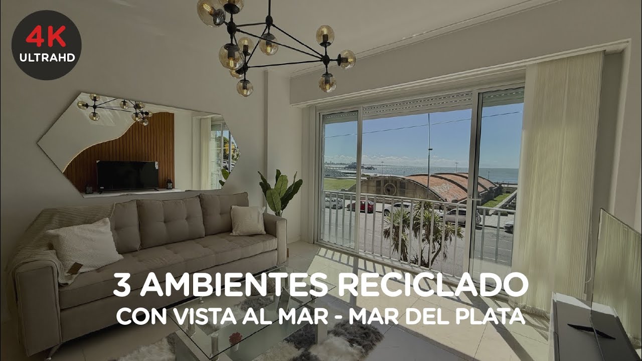 RESERVADO  Imperdible Departamento 3 ambientes con vista al mar - Torreón Mar del Plata #6759930