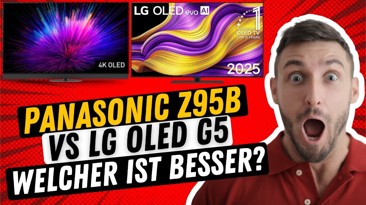 Panasonic Z95B vs LG G5 Vergleich deutsch | RGB-Tandem-OLED