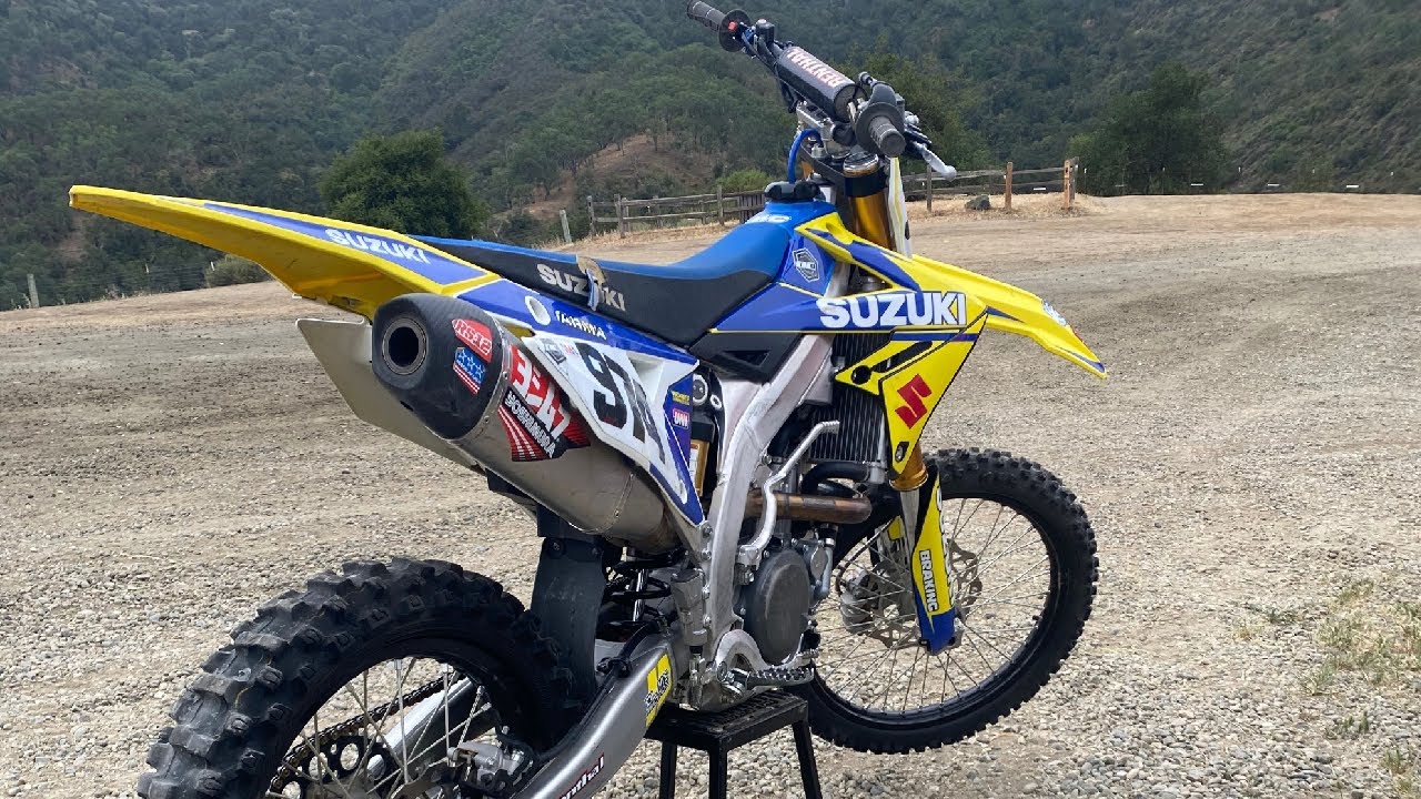 SUZUKI RMZ450 TRAIL RIDING (CRASHED) - Part 1 of 2