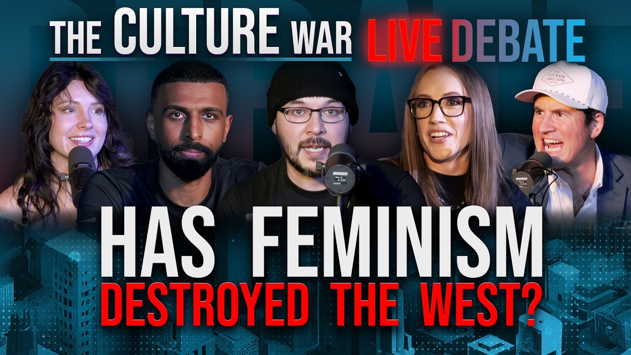 Has Feminism Destroyed the West? Myron Gaines vs Kat Timpf | The Culture War Live with Tim Pool