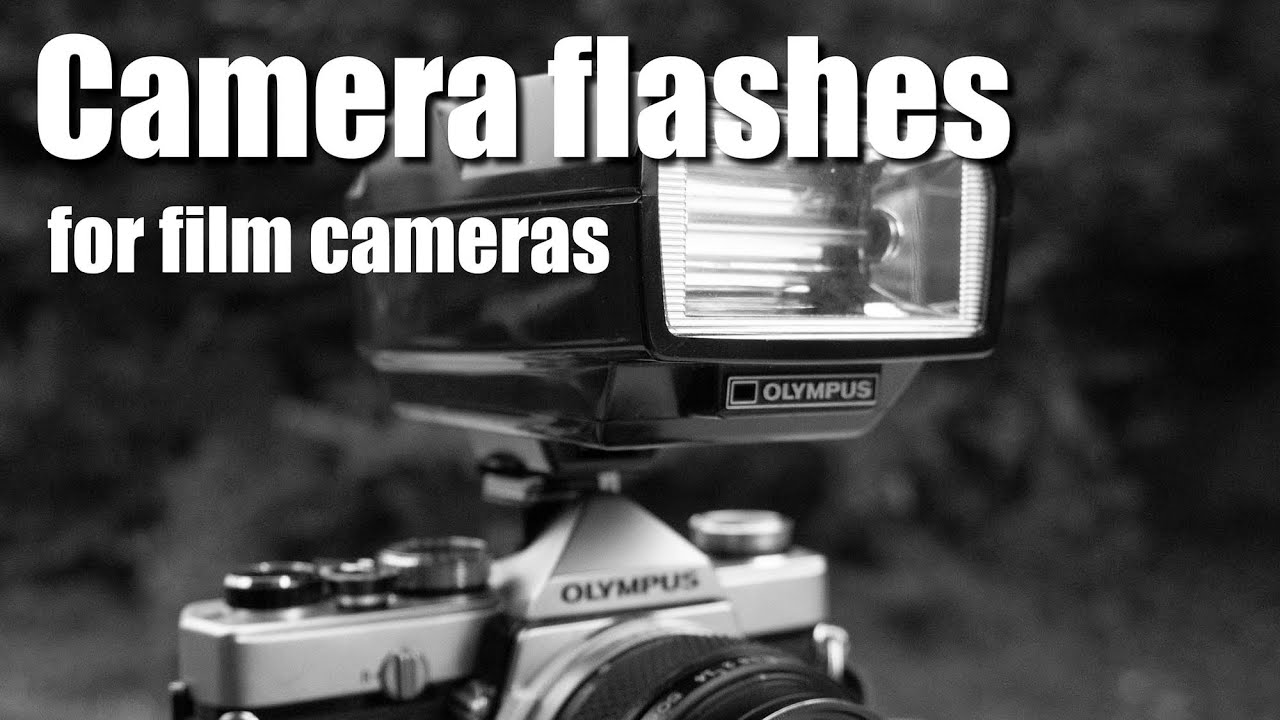 How to use a flash with a film camera (Automatic flashes).