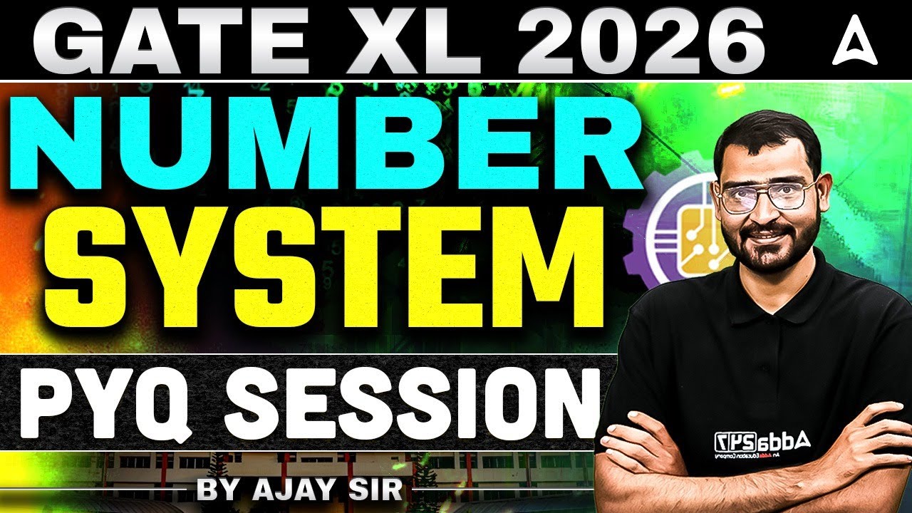 GATE XL 2026 General Aptitude Number System | GATE General Aptitude 2026 By Ajay Sir