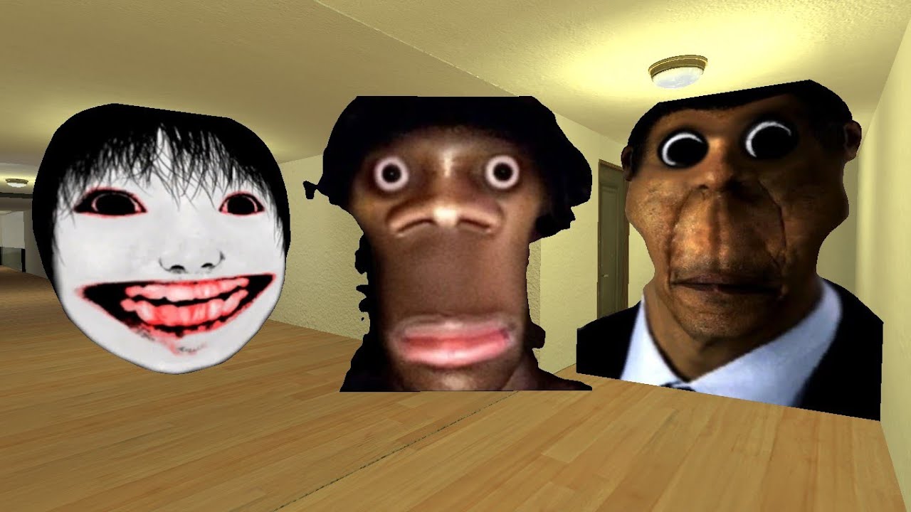 OBUNGA & NICO’S NEXTBOTS ESCAPE THE LIMINAL HOTEL | #nextbots #gmod