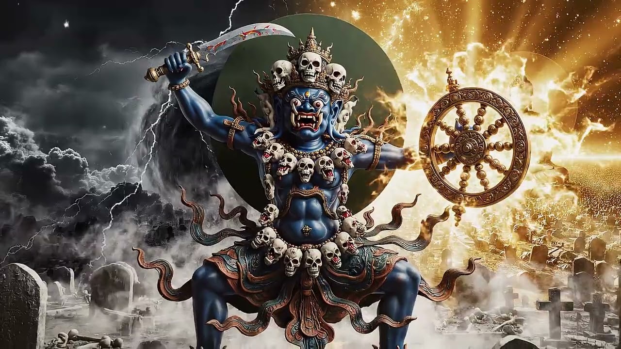 Buddhist Mahakala Tandava Mantra | Dharmapala - Dharma Protector (Sanskrit) | Sacred Buddhist Chants
