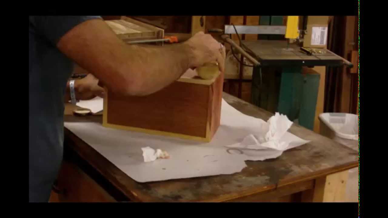 Finishing A Small Red Cedar Chest