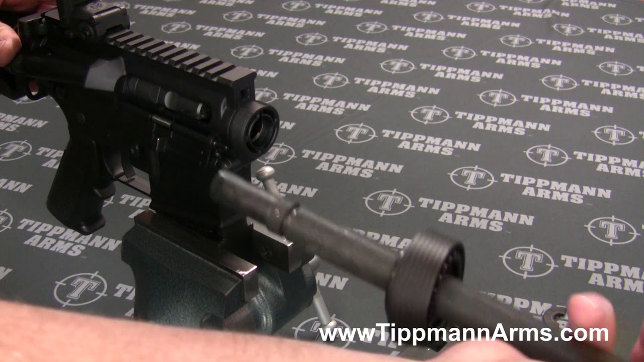 Tippmann Arms GEN 1 M4-22 Barrel Assembly Removal and Installation