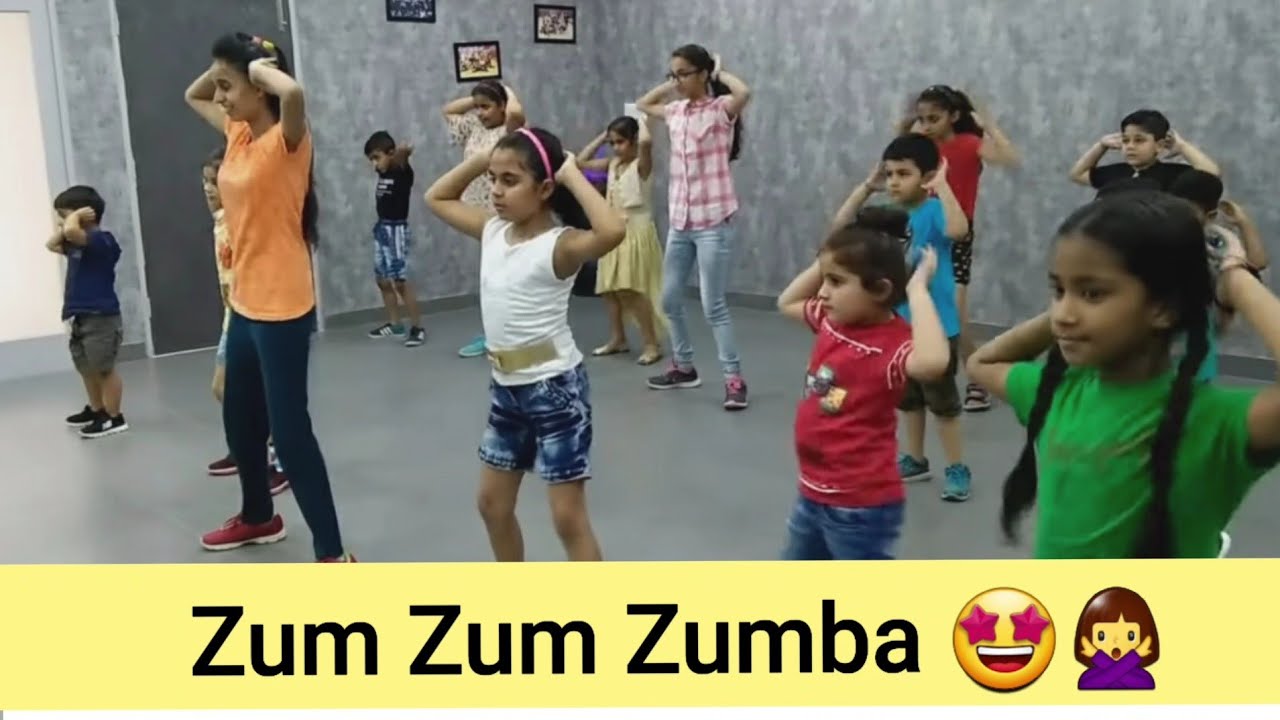 Zumba Kids😘😍 /Easy Steps for children/ Saloni Uzinwal   