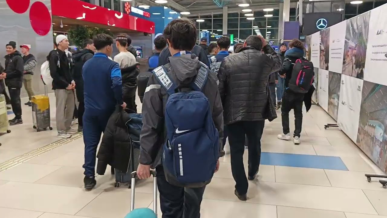 Едем в г. Баку на учебно-тренировочные сборы. 21.02.2026г.