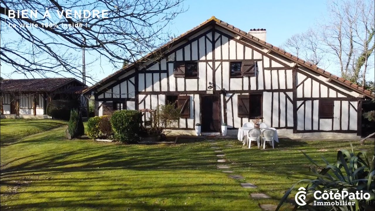 BIEN À VENDRE : La visite 100% inside | Maison landaise à 10 min de Aire sur Adour