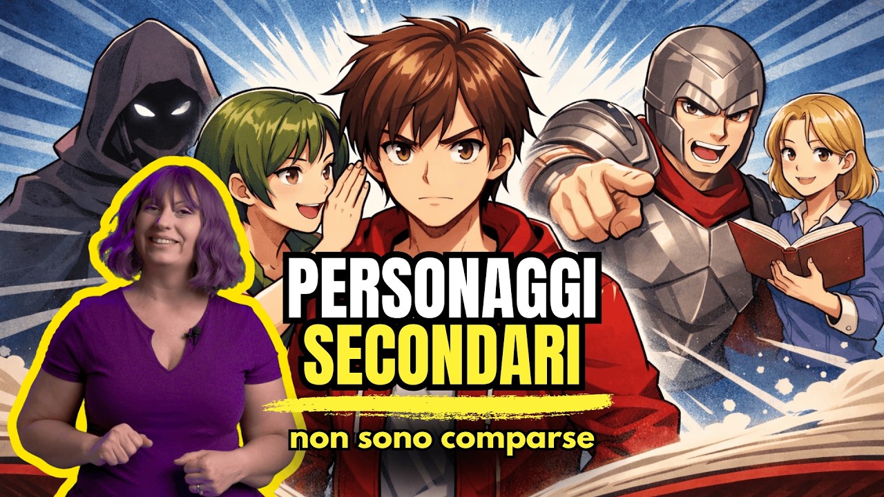 PERSONAGGI SECONDARI non sono semplici comparse! - Scrivere con Alice