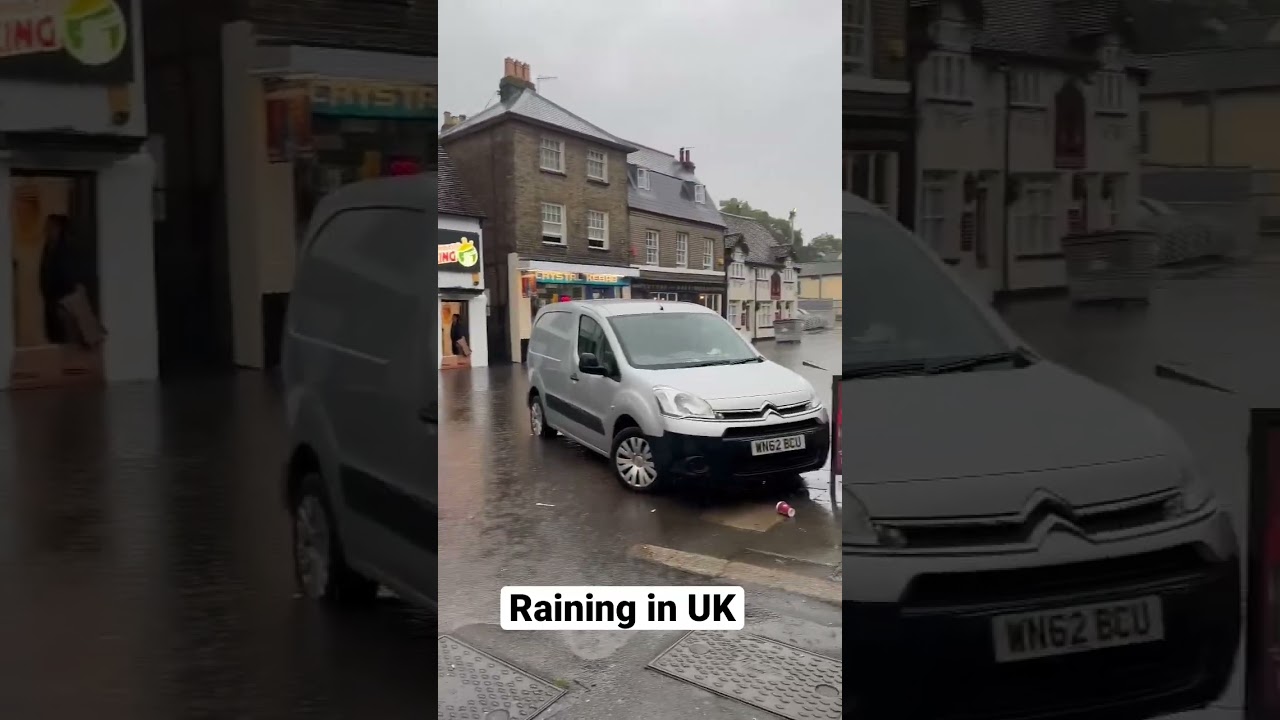 Storms and flash floods in England 