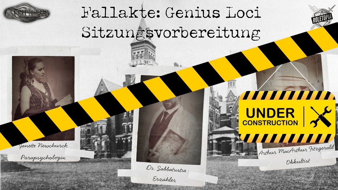 Foundry VTT Setup (DE) &ndash; Cthulhu: Genius Loci (Part 0) &ndash; Runde vorbereiten