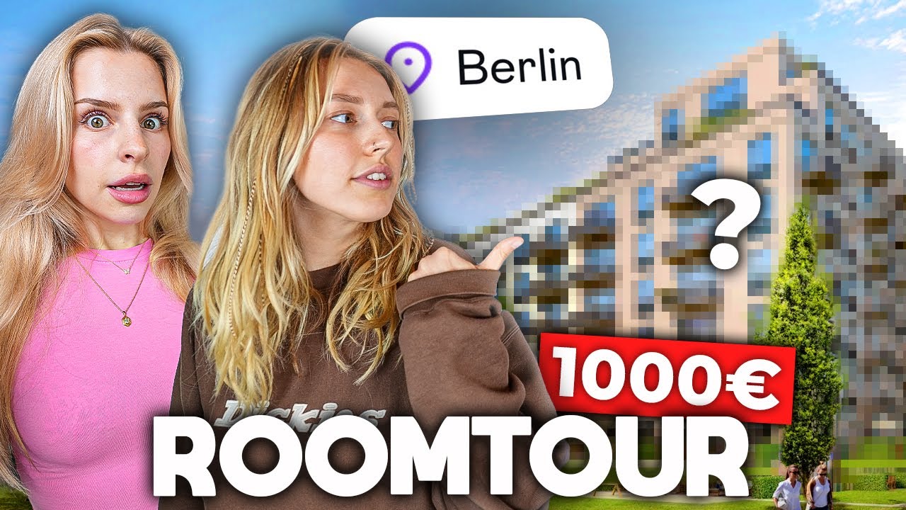 Wohnen für 1000€ in Berlin?😳 | Lucia Roomtour