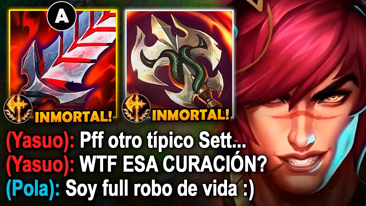 Sett pero 100% curaciones y cada básico restaura la vida completa