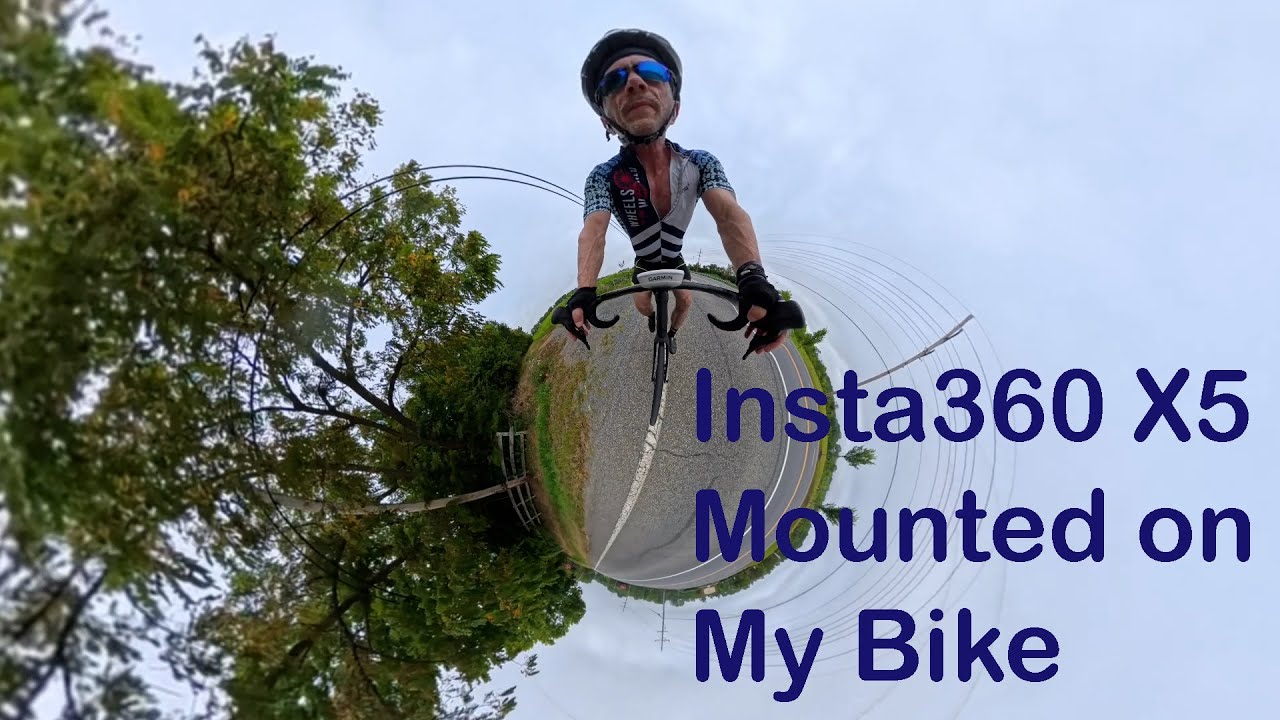 First Bike Ride with My Insta360 X5 Camera