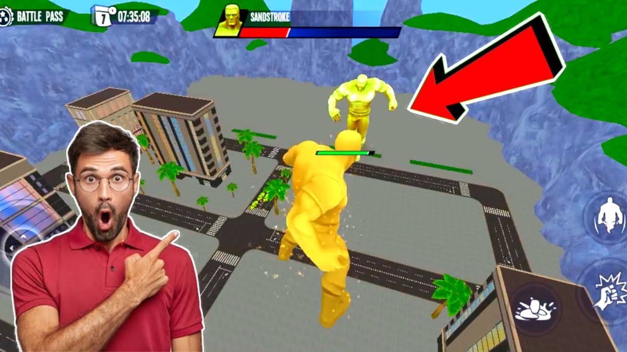 Sandman Vs Sandman Super Fight 😱 #gaming #gameplay #spiderfighter3