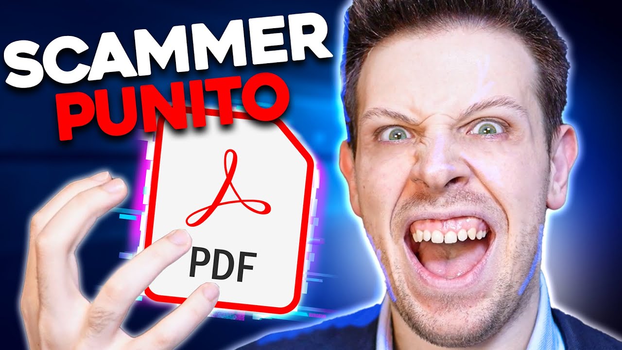 Punisco uno SCAMMER nascondendo un virus in un PDF.