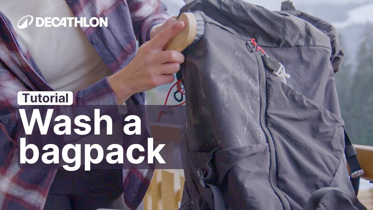TUTORIAL - How to Clean Your Backpack or Rucksack: Easy Cleaning Tips 🎒 | Decathlon