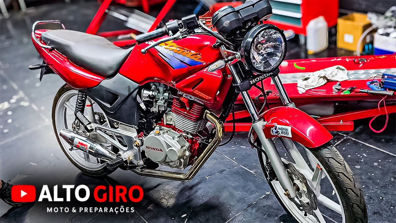 STRADA 250cc! 1° PARTIDA NO MONSTRO DE RUA