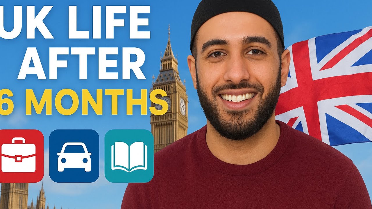  تجربتي في بريطانيا بعد 6 شهور 🇬🇧 | الشغل، السواقة، المسجد، والامتحانات