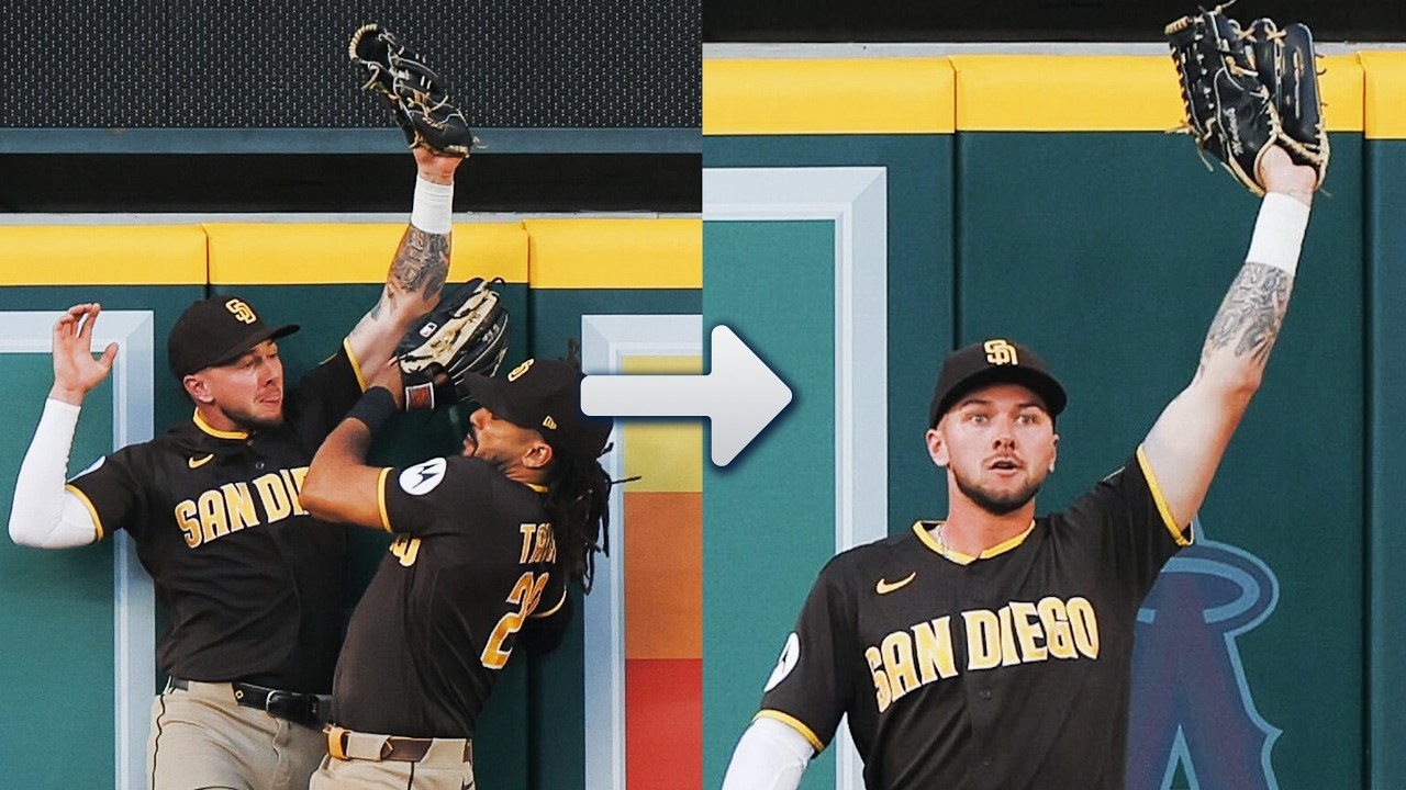 The second time this week Jackson Merrill has robbed a home run! 😱 | MLB Highlights