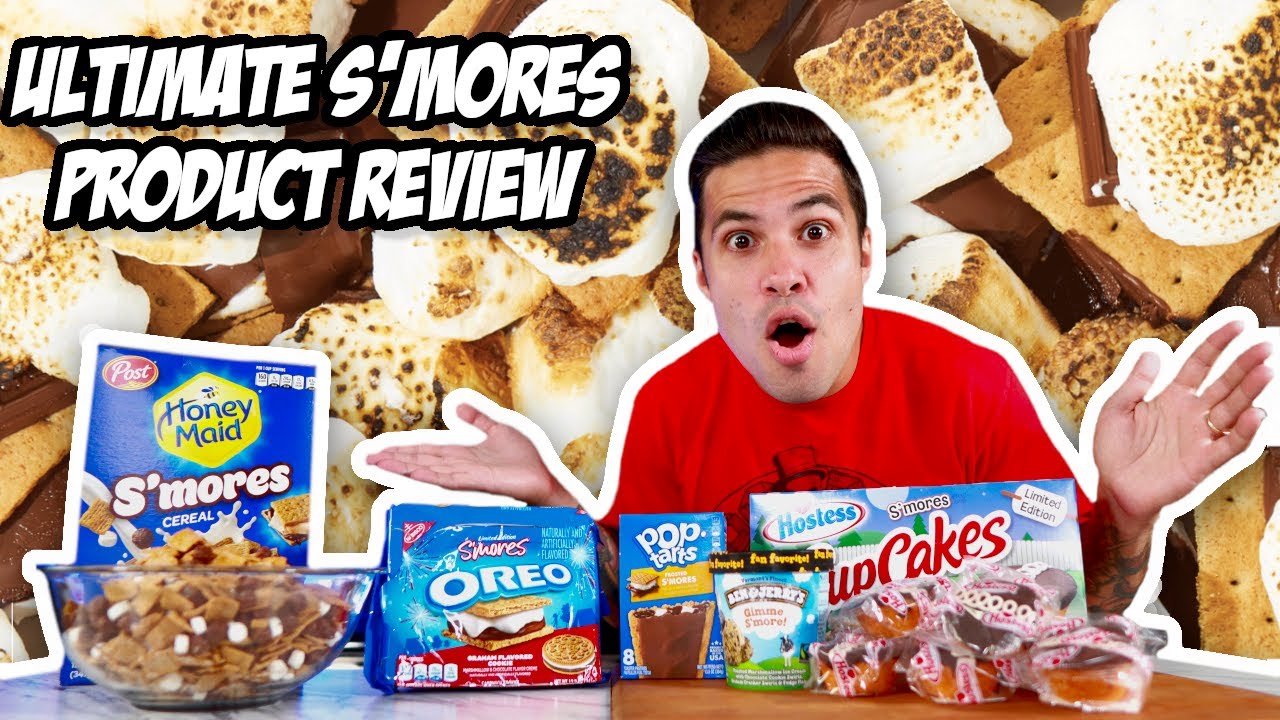 S'mores Flavored Snack Review: Featuring Hostess, Pop Tarts, Oreos, and Ben & Jerry's!