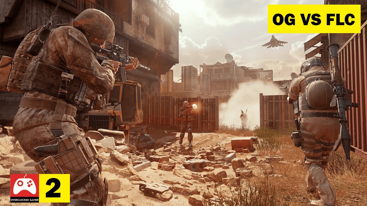 Clan War | OG vs FLC | Map #2 | Overclocked Gamer | CoD4