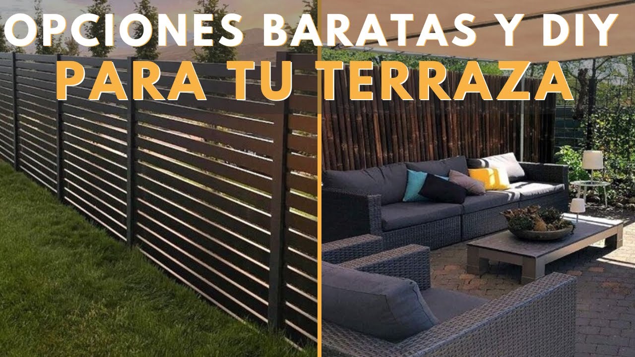 Todos los Cerramientos para Terraza Baratos que puedes Hacer: +25 Ideas Diferentes