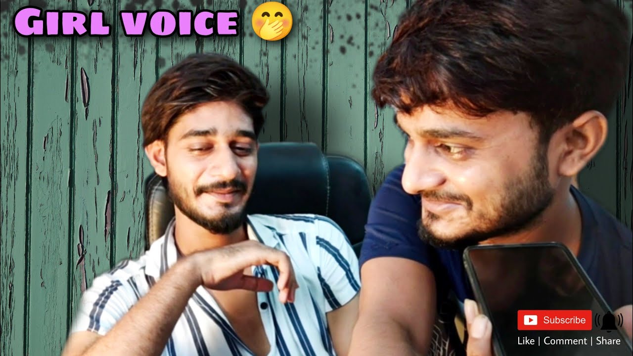 Girl Voice prank Call | Sameer max