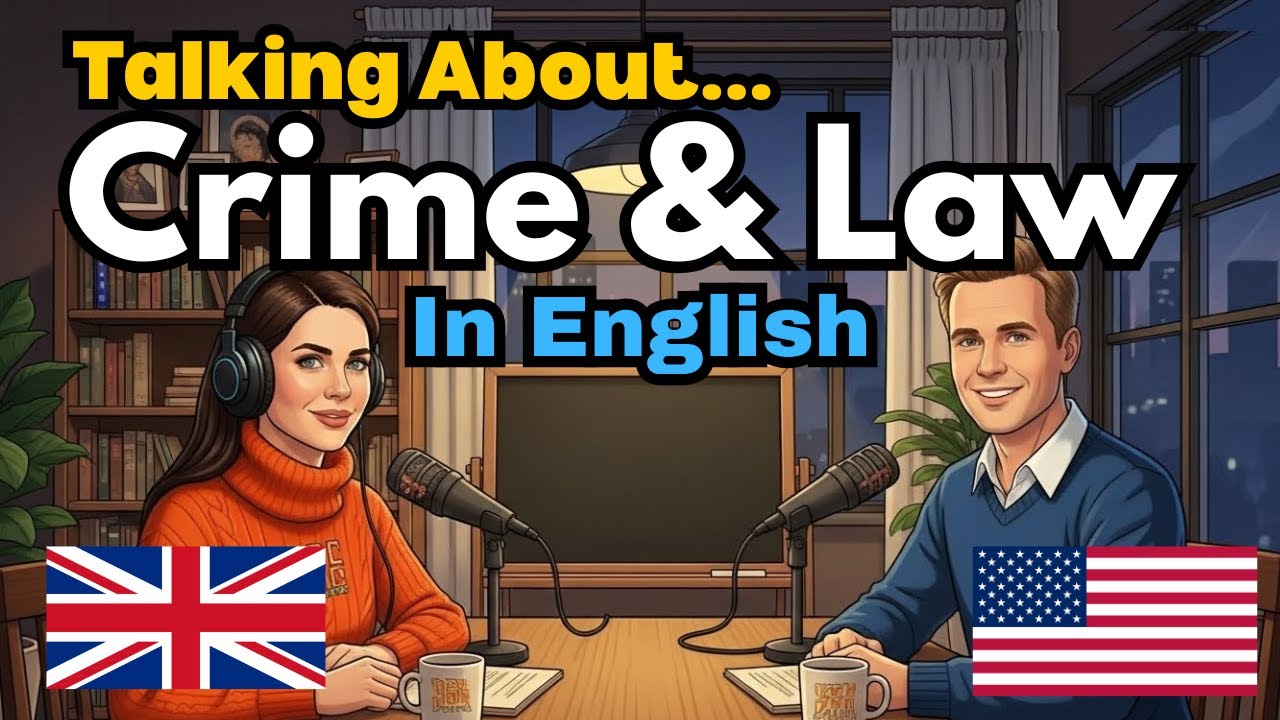 How to Talk About Crime & Law in English | Daily English Conversation Practice