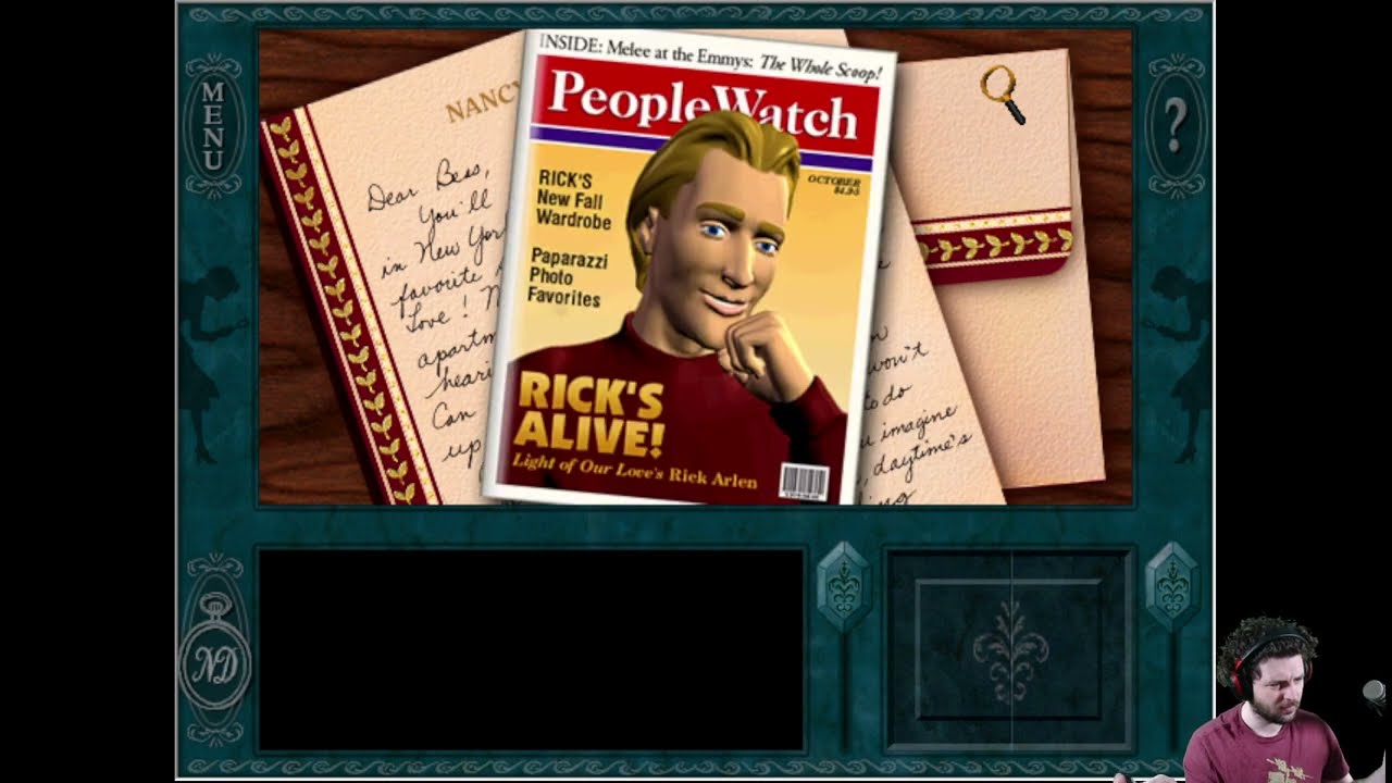 They put this stuff on the air?? [Nancy Drew: Stay Tuned for Danger]