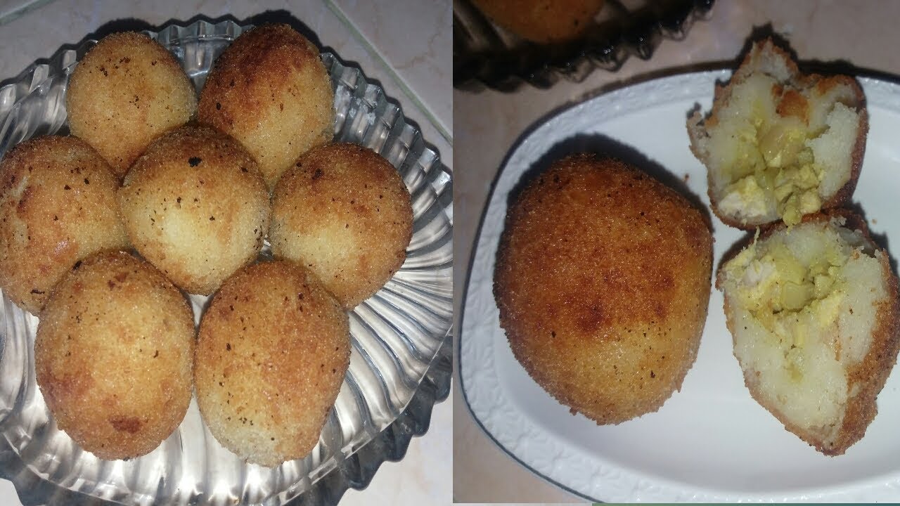 كروكات البطاطا محشية بنيييينة وخفييفة(وجبات صيفية خفيفة 🌯🌮🌭🍕 )