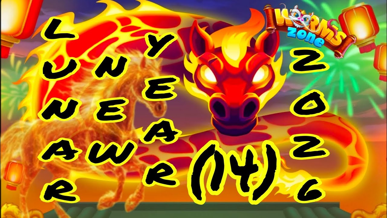 🏮🧨 Worms Zone.io Lunar New Year 2026 (14) 🏮🧨 by 4Games_#1205