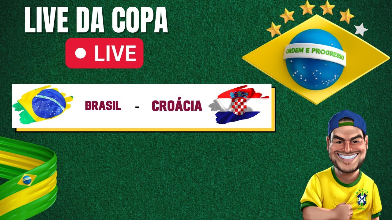 Live pós Brasil x Croácia