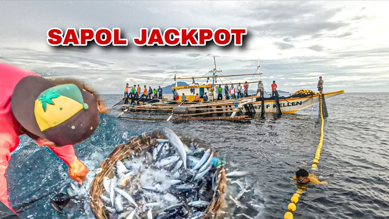 Swerte talaga kapag sayo binigay ang blessings|Net fishing Philippines 