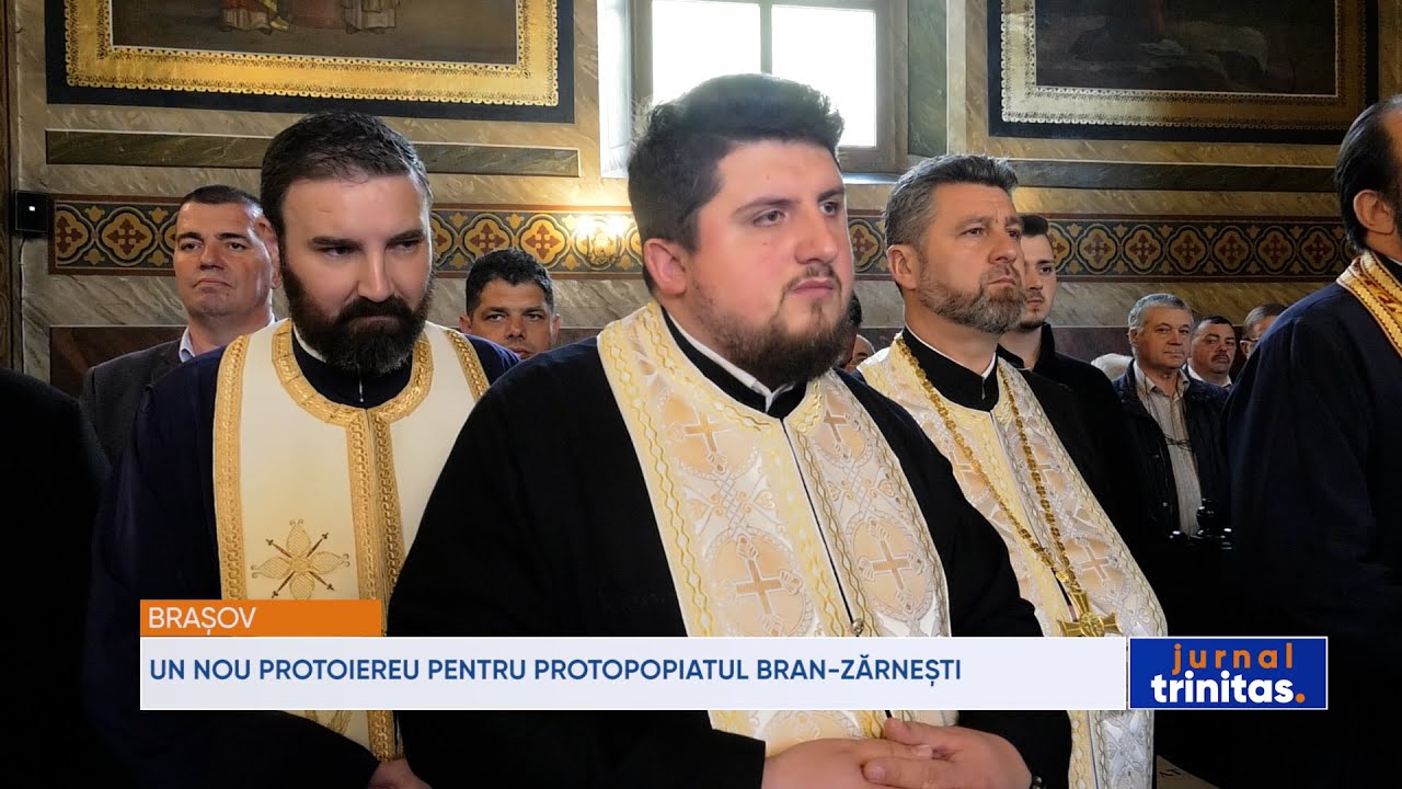 Un nou protoiereu pentru Protopopiatul Bran-Zărnești