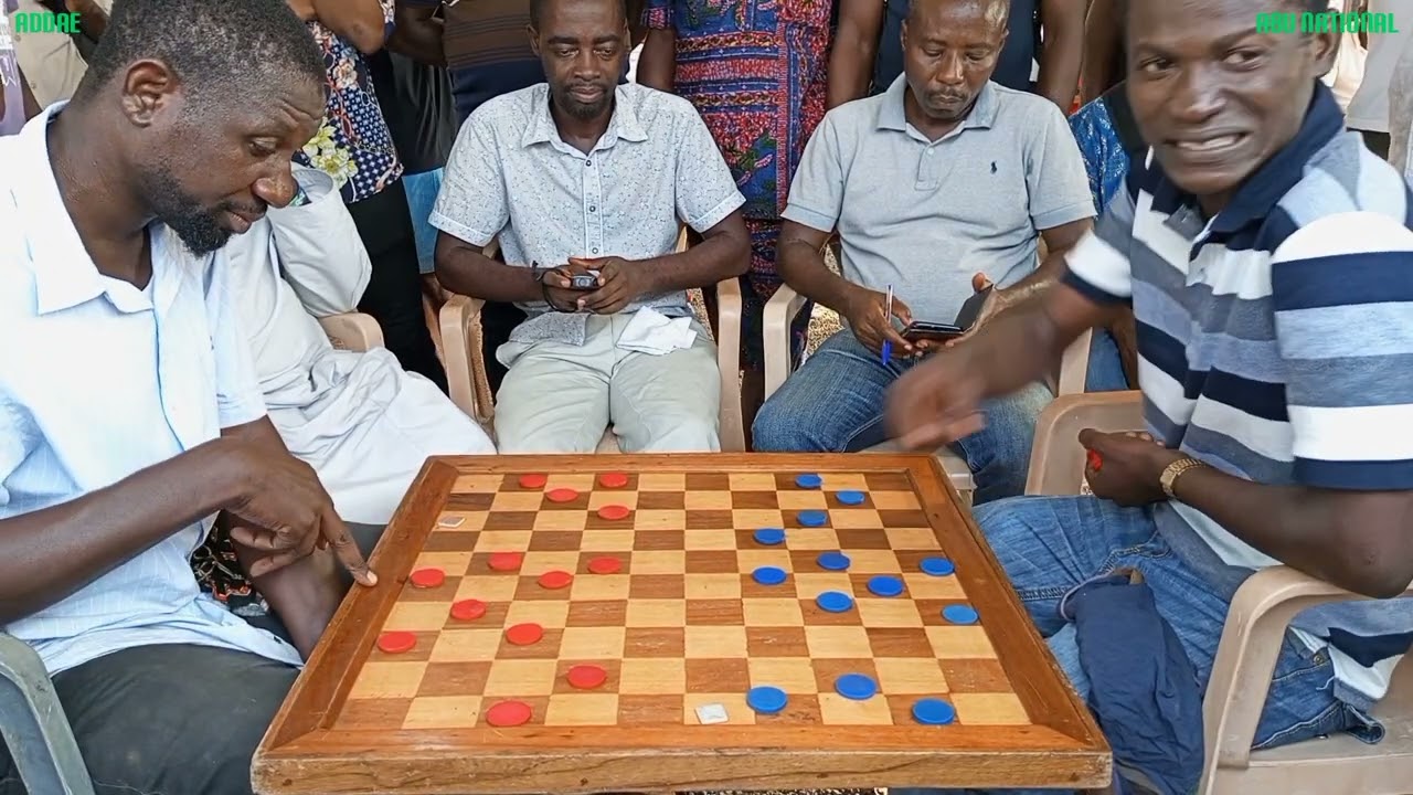 Abu National vs Addae. Farmers Day Draughts Competition 2022. Quarter Final.