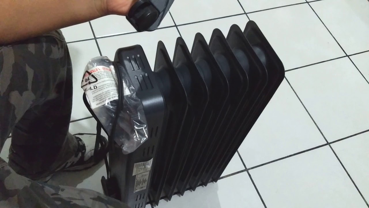 Instalacion de ruedas en calentador de aceite EVERHEAT