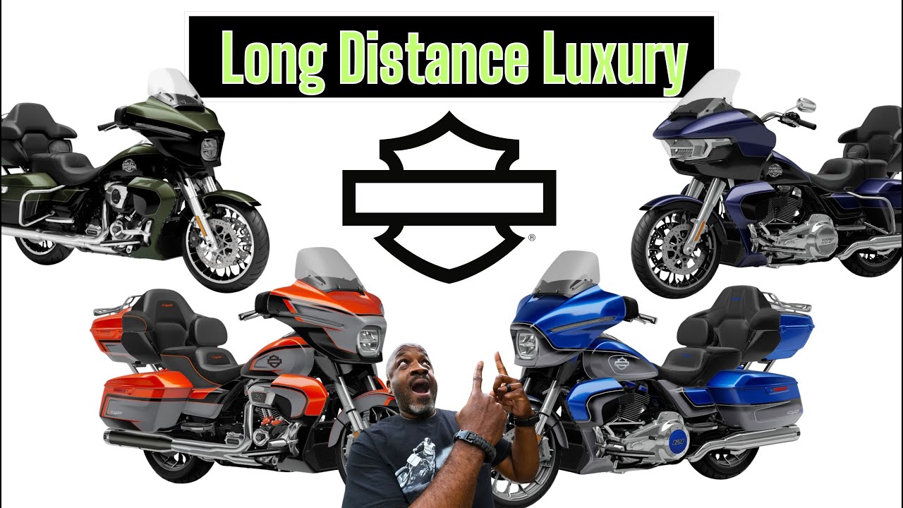 Идеальный туристический мотоцикл: Harley Davidson Street Glide Limited, Road Glide Limited и CVO ...
